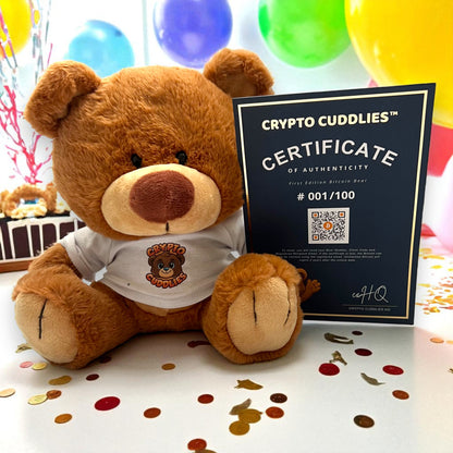 Bitcoin Bear – Limited First Edition 🐻✨